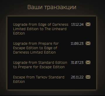 Скриншоты к игре Escape from Tarkov продажа аккаунта к игре Escape from Tarkov